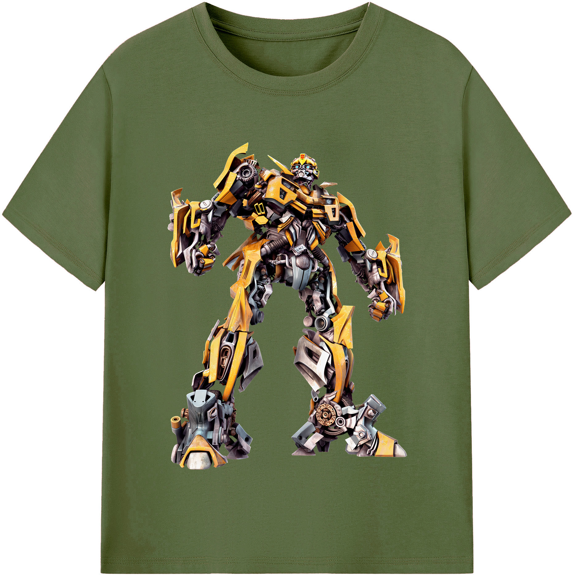 （画像用） Transformers トランスフォーマー 綿100％半袖Tシャツ（フロントプリント）